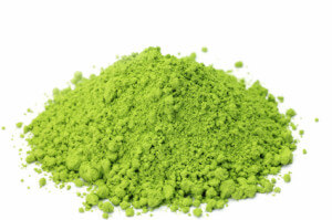 Aus diesem Pulver wird Matcha Tee hergestellt (Quelle: istockphoto)