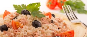 Italienischer Reissalat mit Thunfisch