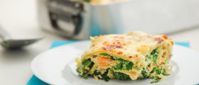 Spinat-Lachs-Lasagne ist auch optisch ein echter Genuss