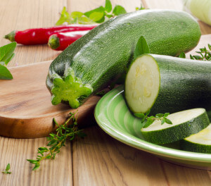 Zucchini ist ein besonders mildes Gemüse