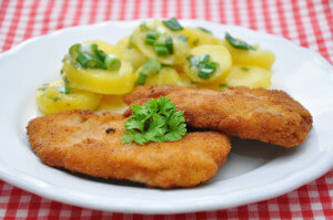 Wiener Schnitzel mit Kartoffelsalat