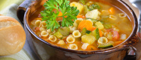 Nudelsuppe ist besonders lecker